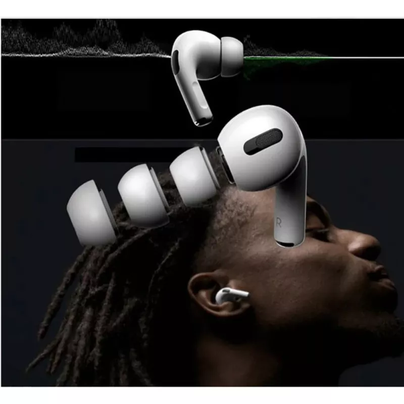 Tech-Protect oordopjes voor AirPods Pro 1/2 - S/M/L - wit (3 paar)