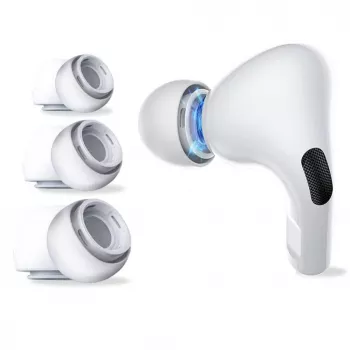 Tech-Protect oordopjes voor AirPods Pro 1/2 - S/M/L - wit (3 paar)