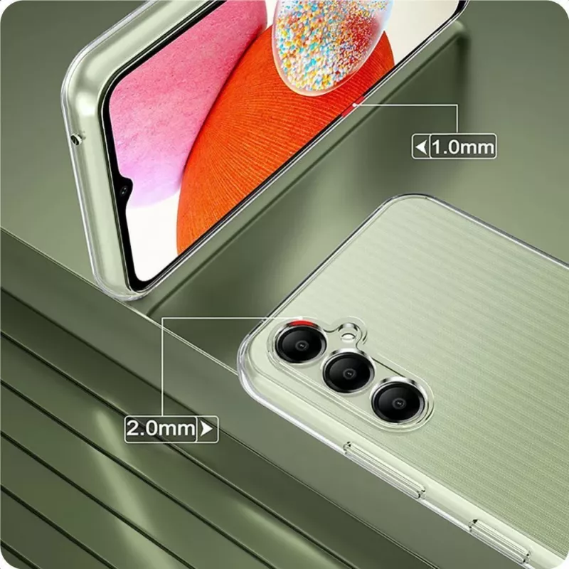 Tech-Protect FlexAir+ hoesje voor Samsung Galaxy A15 4G / 5G - transparant