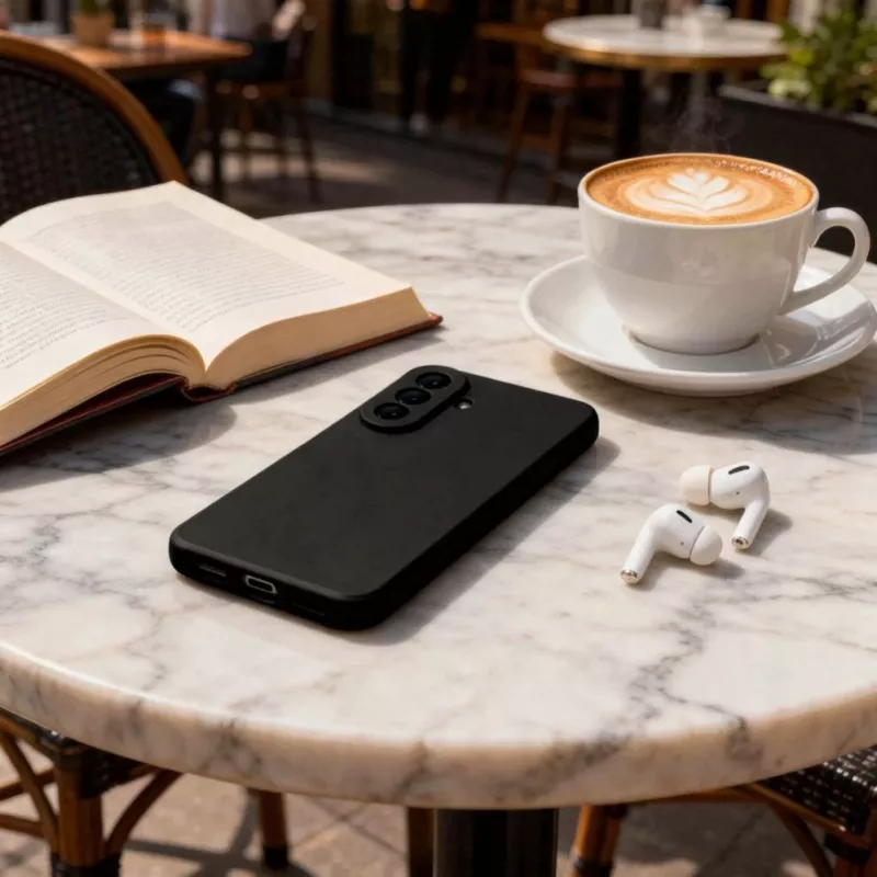 Tech-Protect Icon hoesje voor Samsung Galaxy A57 5G - zwart
