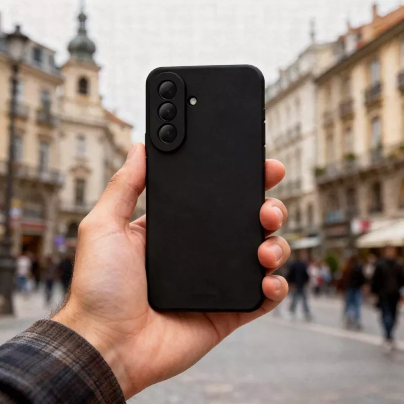 Tech-Protect Icon hoesje voor Samsung Galaxy A57 5G - zwart