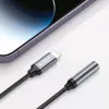 Tech-Protect Lightning (stekker) naar 3,5-mm-jack (bus) adapter - wit