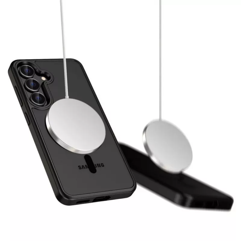 Tech-Protect MagMat MagSafe hoesje voor Nothing Phone 3 - zwart en transparant