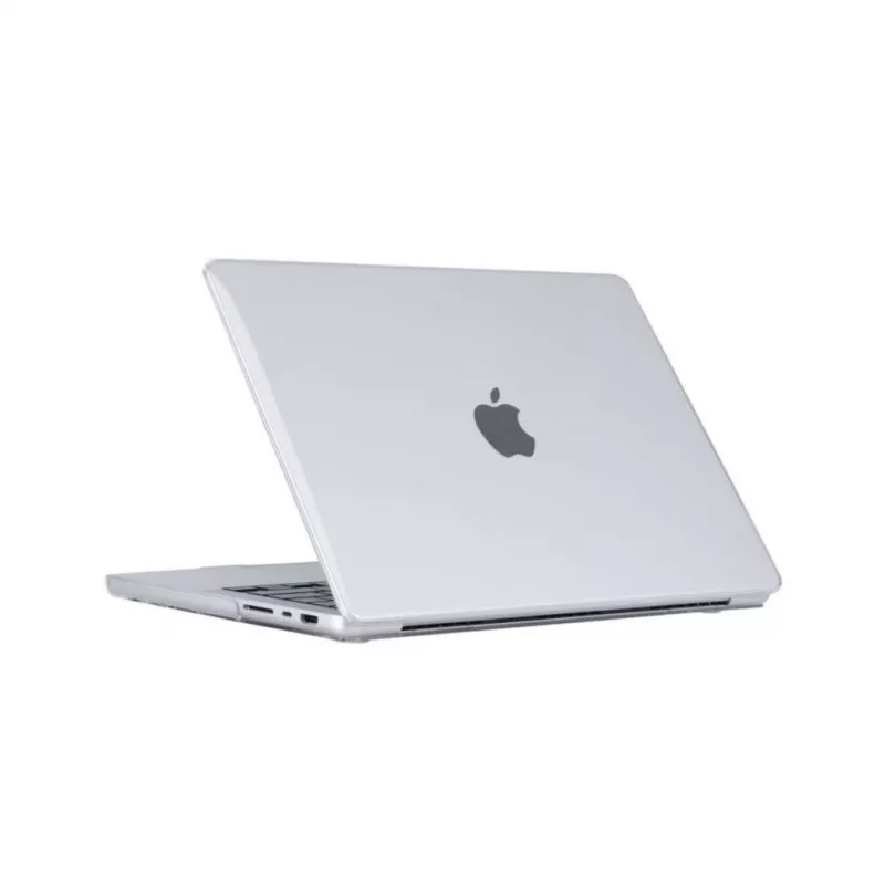 Tech-Protect SmartShell hoes voor MacBook Pro 14 inch M1 / M2 / M3 2021-2023 - transparant