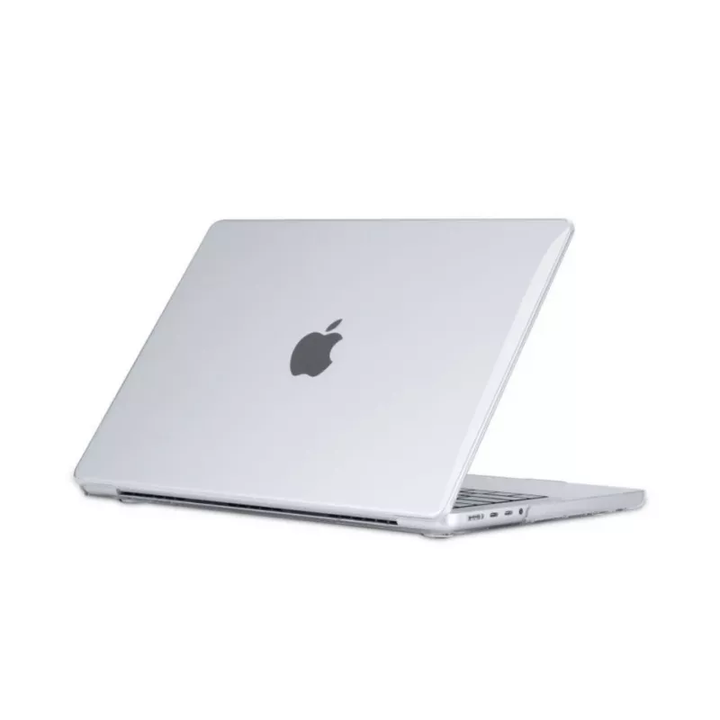 Tech-Protect SmartShell hoes voor MacBook Pro 14 inch M1 / M2 / M3 2021-2023 - transparant