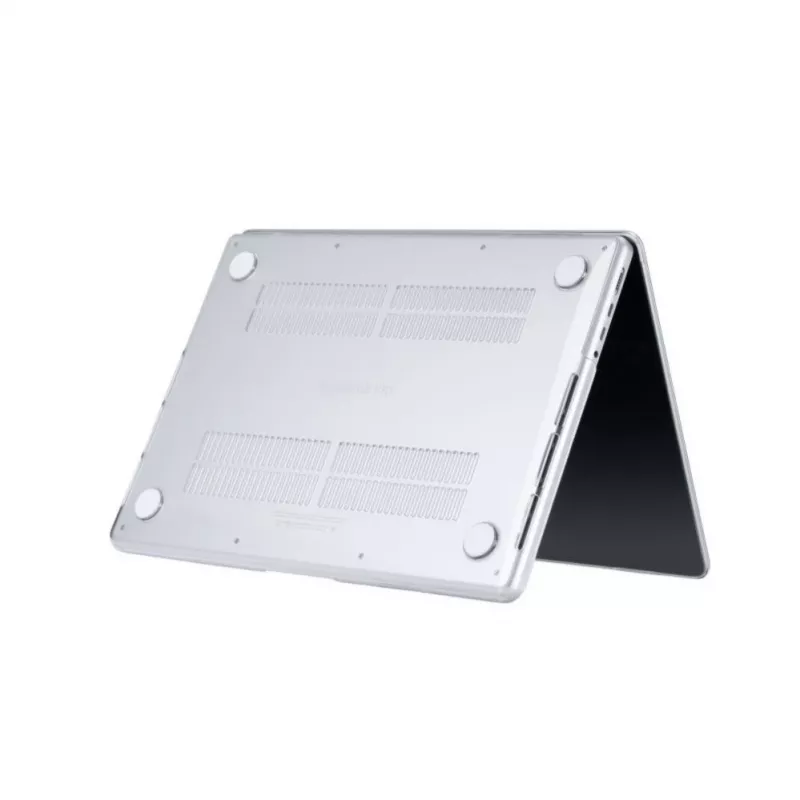 Tech-Protect SmartShell hoes voor MacBook Pro 14 inch M1 / M2 / M3 2021-2023 - transparant