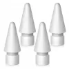 Tech-Protect pennentips voor Apple Pencil 4-pack - wit