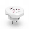 Tech-Protect Universal WL-09 universele reisadapter van EU wit