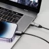 Tech-Protect USB-A (male) naar USB-C (female) Adapter - USB 3.0, 5 Gbps, Space Grey
