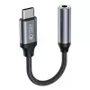 Tech-Protect USB-C naar 3,5 mm mini-jack audio-adapter (bus) - zwart