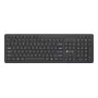 TECHLY draadloos RF 2,4GHz USB-toetsenbord UK Layout Chocolate Black