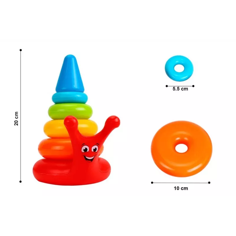 TECHNOK piramidepuzzel voor peuters 5255