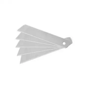 TECLINE 18 mm afbreekmesjes reserve voor multifunctionele en professionele messen, 10-pack (93931)