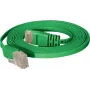 TECLINE hoogwaardige platte U/UTP Cat 6-patchkabel, groen, 7,5 m 77807G