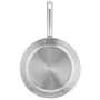 Tefal Duetto On 28 cm koekenpan RVS met titanium antiaanbaklaag, Thermo-Signal, geschikt voor inductie