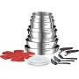 Tefal Ingenio Emotion L897SK04 20-delige pannenset, zilver