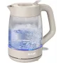 Tefal Morning Glass elektrische waterkoker KO2G0BE0, 1,7 l, 2000 W, 360° draaibare voet, grijs/transparant
