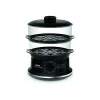 Tefal Convenient VC140135 Stoomkoker, 2 manden, 6 L, 900 W, zwart