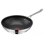TEFAL wokpan van Jamie Oliver Cook Smart (roestvrij staal/zwart, Ø 28 cm)