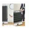 TEFAL YT4050E1 automatische stoomkast, 1800 W, 2 L tank, 3 programma's, touchscreen, opvouwbaar, wit