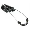 TELCOLINE I-37.PAT kabelspanklem voor ronde kabel van 3–7 mm, zwart