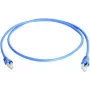 Telegärtner 100008172 CAT 5e F/UTP RJ45-patchkabel, 0,5 m, blauw, vlamvertragend, trekontlasting