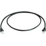 Telegärtner 100008948 CAT 5e F/UTP RJ45 patchkabel, 7,5 m, zwart, vlamvertragend, knikbescherming