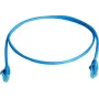 Telegärtner Cat.5e U/UTP patchkabel, 1 m, blauw