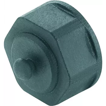 Telegärtner H80030A0004 beschermradome voor OMNI-antenne, UV-bestendig PC/ABS, grijs, IP65, om vast te schroeven