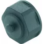 Telegärtner H80030A0004 beschermradome voor OMNI-antenne, UV-bestendig PC/ABS, grijs, IP65, om vast te schroeven