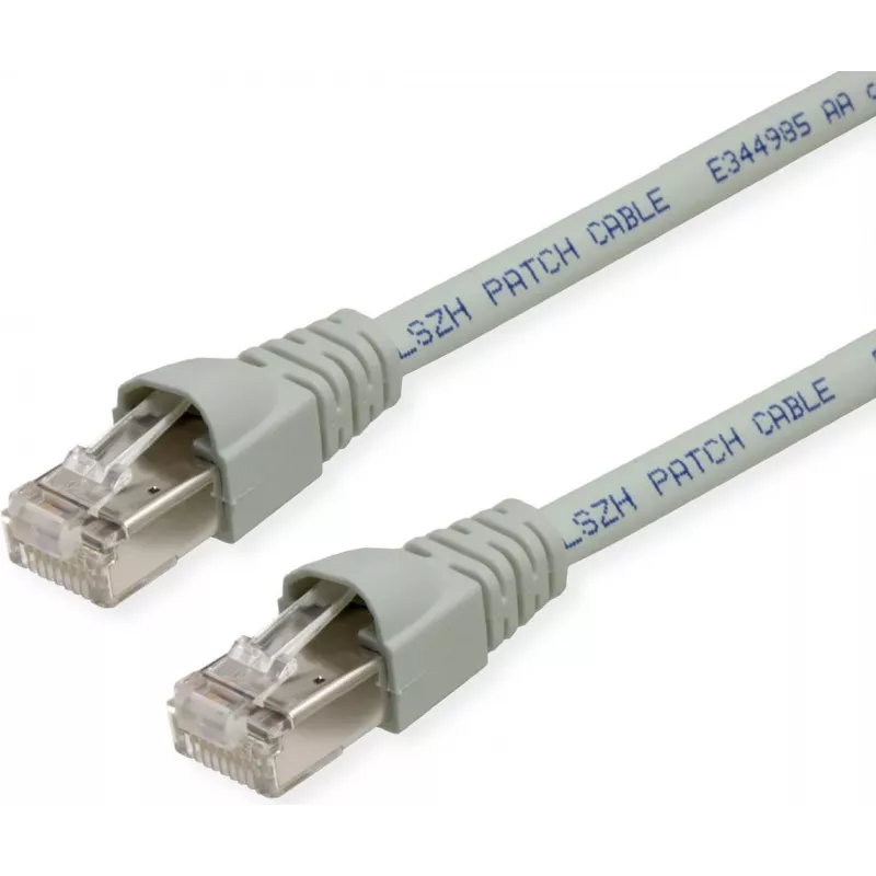 Telegärtner L00004A0104 Cat6a S/FTP netwerk-patchkabel, 6 m, grijs