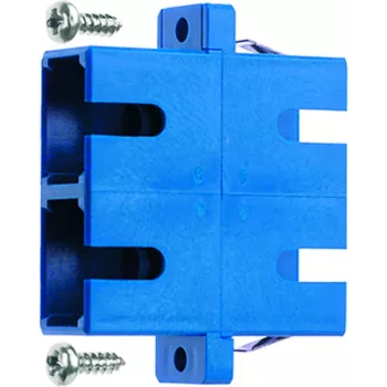 Telegärtner LWL-koppeling 2xSC-Duplex, Multimode & Singlemode voor installatie in onbezette LWL-patchpanelen, wandverdelers - 1 stuk (J08081A0006)