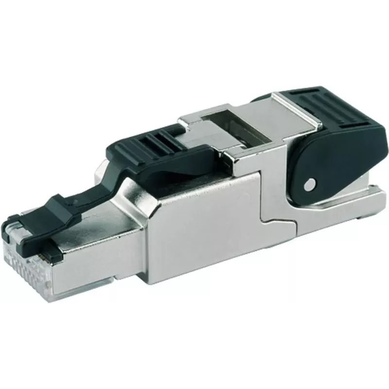 Telegärtner MFP8 RJ45 stekker Cat.6a T568B afgeschermd met stofkapje (J00026A2001)