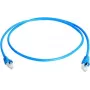 Telegärtner MP8 FS 600 Cat.7 S/FTP netwerk-patchkabel, RJ-45 naar RJ-45, 50 m, blauw