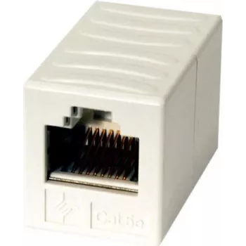 Telegärtner netwerkkuppeling RJ45 bus naar bus Cat.6A afgeschermd, alpinwit J00029A0062