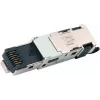 Telegärtner STX IP20 RJ45 stekker Cat.6 AWG22-26, gereedschapsloze veldmontage, T568B kleurgecodeerd, afgeschermd, 10G J80026A0046