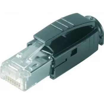Telegärtner STX RJ45-stekker Cat.5e 8P8C crimpstekker, transparant, 1 stuk J80026A0001