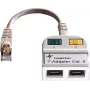 TELEGÄRTNER T-adapter Cat5e naar 100Base-T/ISDN RJ45 splitter (J00029A0013)