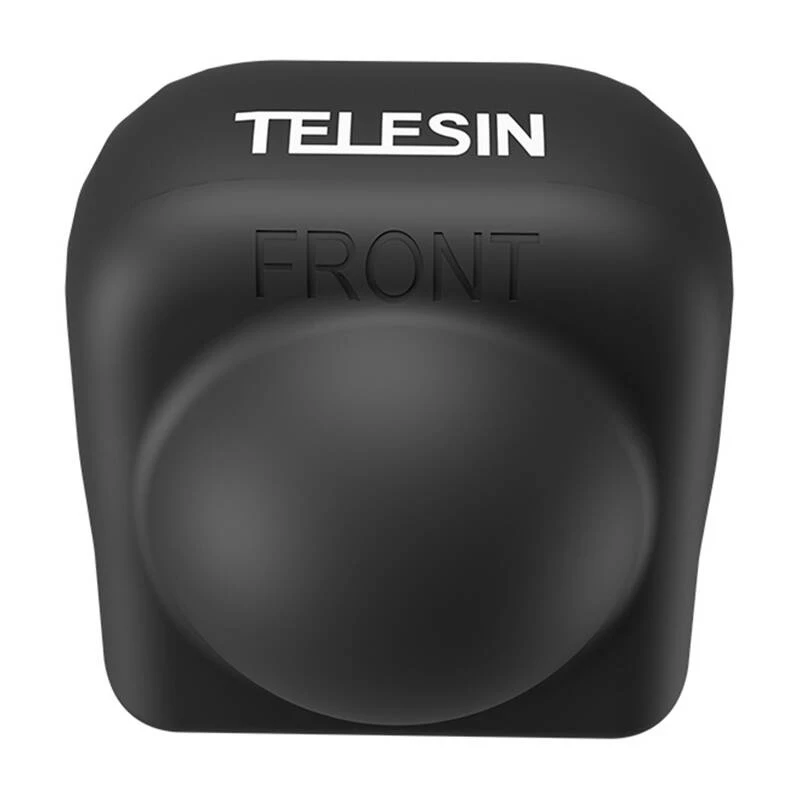 TELESIN siliconen lensbescherming voor Insta360 X4 - zwart