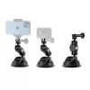 TELESIN universele zuignaphouder met telefoonhouder en actioncam-houder TE-SUC-012