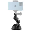 TELESIN universele zuignaphouder met telefoonhouder en actioncam-houder TE-SUC-012