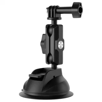 TELESIN universele zuignaphouder met telefoonhouder en actioncam-houder TE-SUC-012