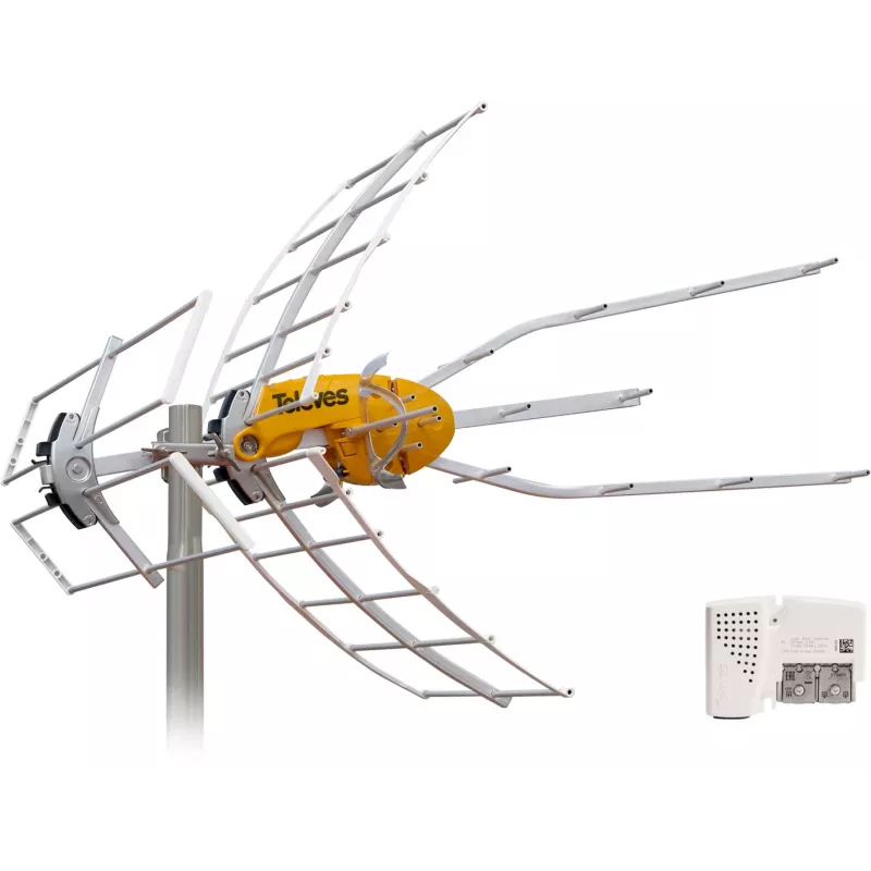 TELEVES Ellipse Mix BIII/UHF (LTE700) tv-antenne met BOSS-technologie - Ref. 148821
