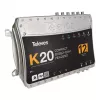 Televes K20-12 compacte headend 12 transponder DVB-S2 naar QAM