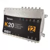 Televes K20-12 compacte headend 12 transponder DVB-S2 naar QAM