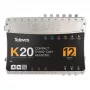Televes K20-12 compacte headend 12 transponder DVB-S2 naar QAM