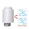 Tellur Smart WiFi thermostatische radiatorkraan RVSH1 LED wit