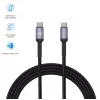 Tellur Type-C naar Type-C kabel 3A 60W 1m zwart