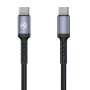 Tellur Type-C naar Type-C kabel 3A 60W 1m zwart