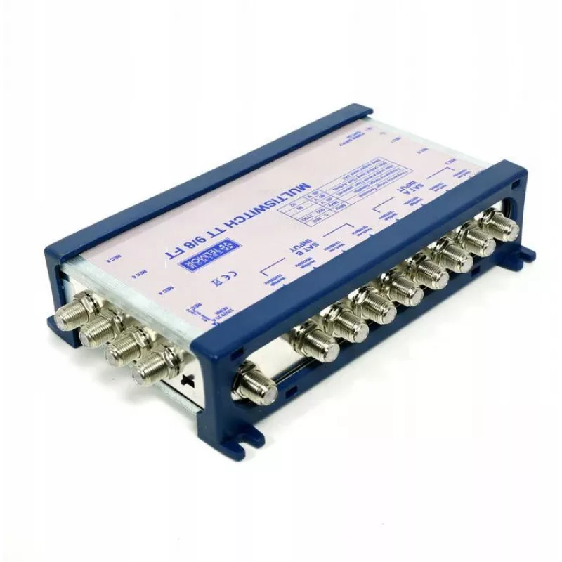 TELMOR Multiswitch TT 9/8 terminal 8 satellietingangen 1 terrestrische ingang 8 uitgangen